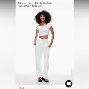 Aritzia Effortless Pants, size 4, regular